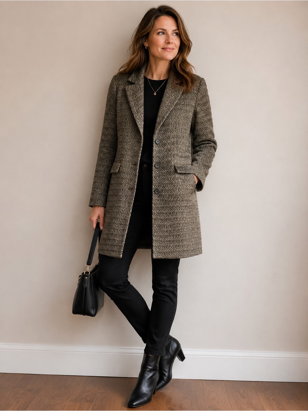 Vintage Louben Tailored pea coat